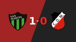 Insólito autogol de Deportivo Maipú le dio el triunfo por 1-0 a San Martín (SJ)