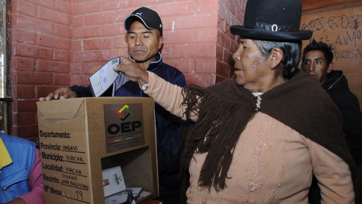 Eleccionesen Bolivia (Archivo)