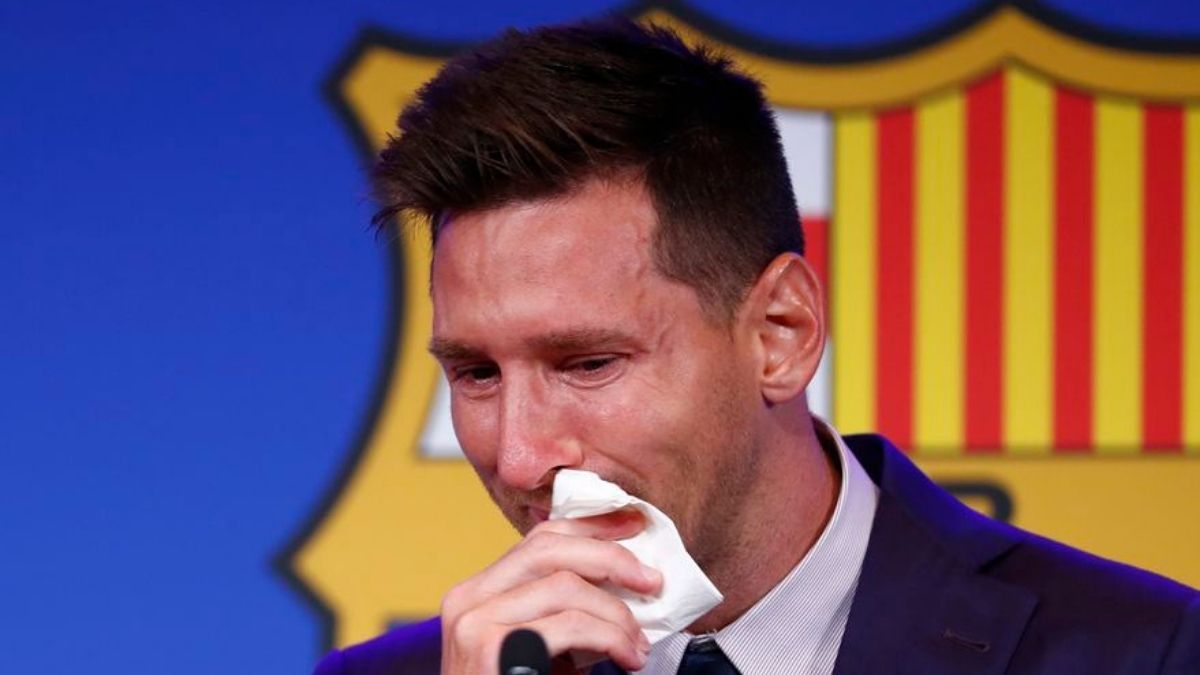 Lionel Messi se despidió del Barcelona