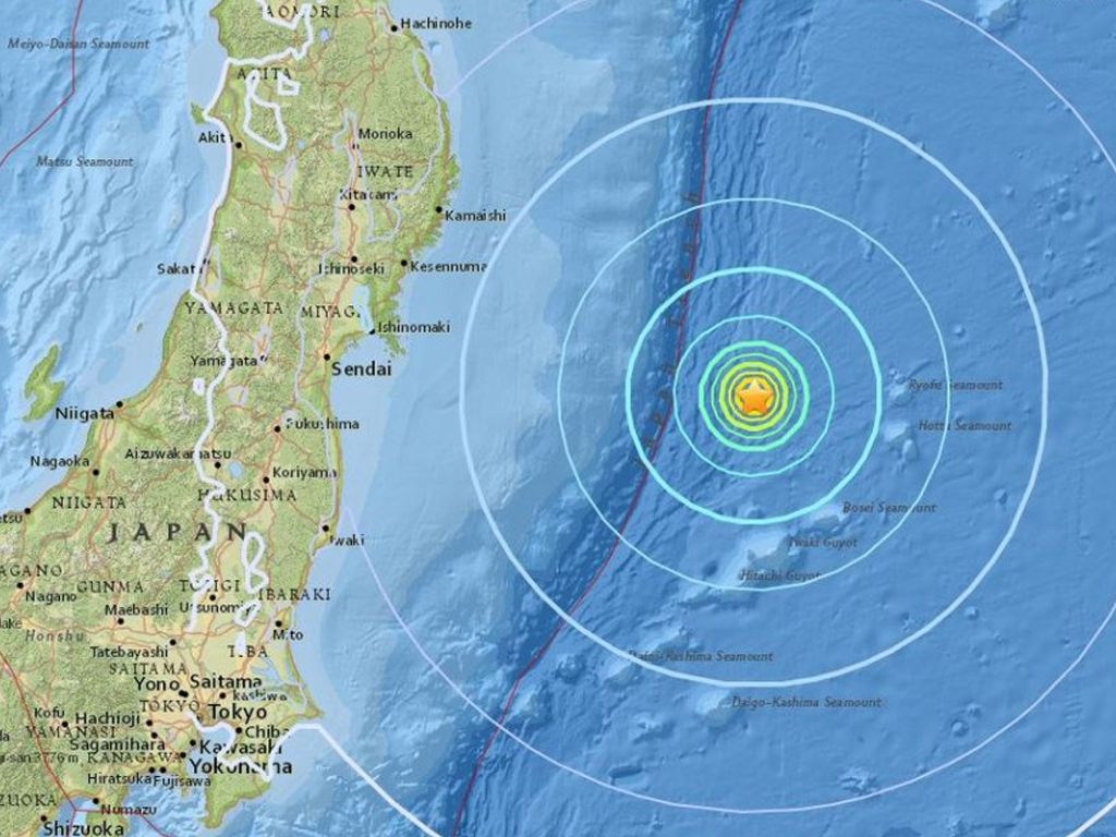 Terremoto en Japón