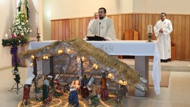 Horarios de las misas navideñas.