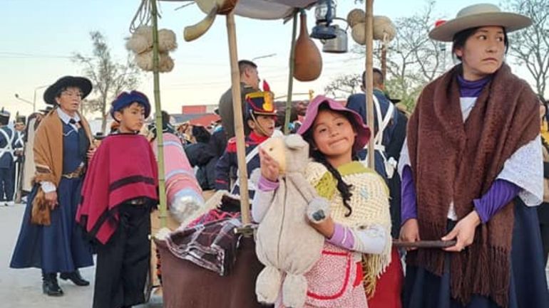 Las familias jujeñas en el Parque Xibi Xibi.