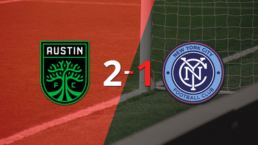 Austin FC remonta el partido con New York City FC y sella el triunfo 2 a 1