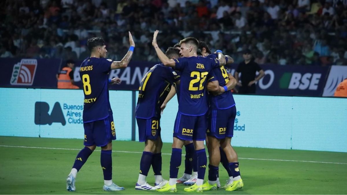 Boca le ganó a Central Córdoba 3 a 0