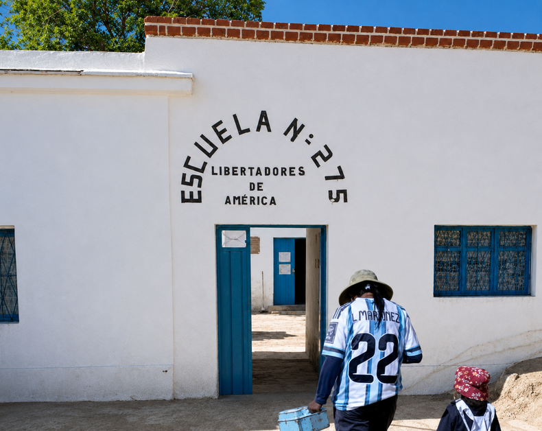 Escuela Nº275 del paraje Cara Cara 