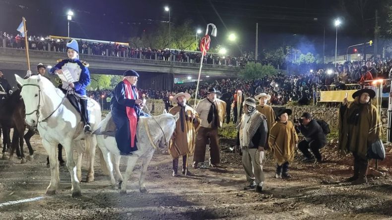 Marcha Evocativa en Jujuy.