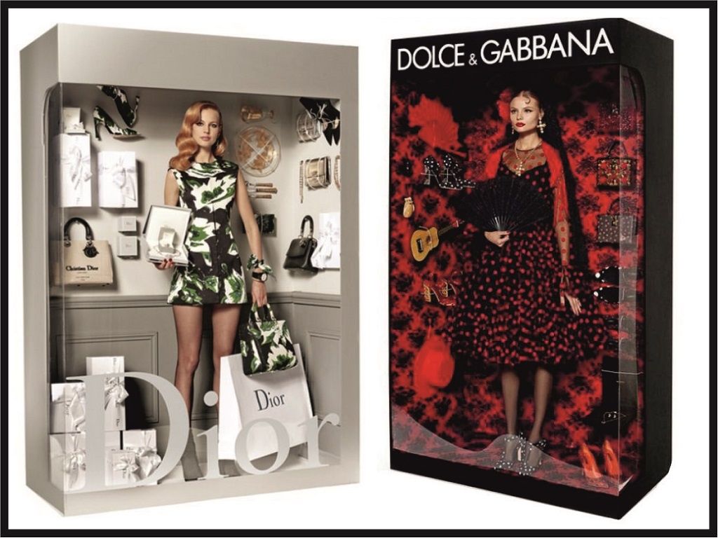 Vogue metió en cajas a sus modelos.