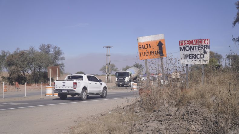 La ruta 34 es clave para conectar las provincias del NOA. Avanza muy lentamente. Fuente: Todo Jujuy.