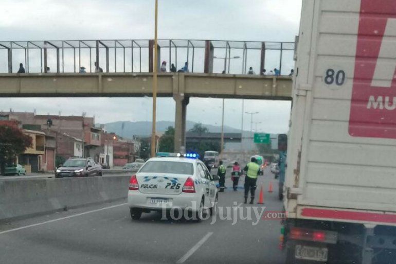 Accidente en avenida General Savio