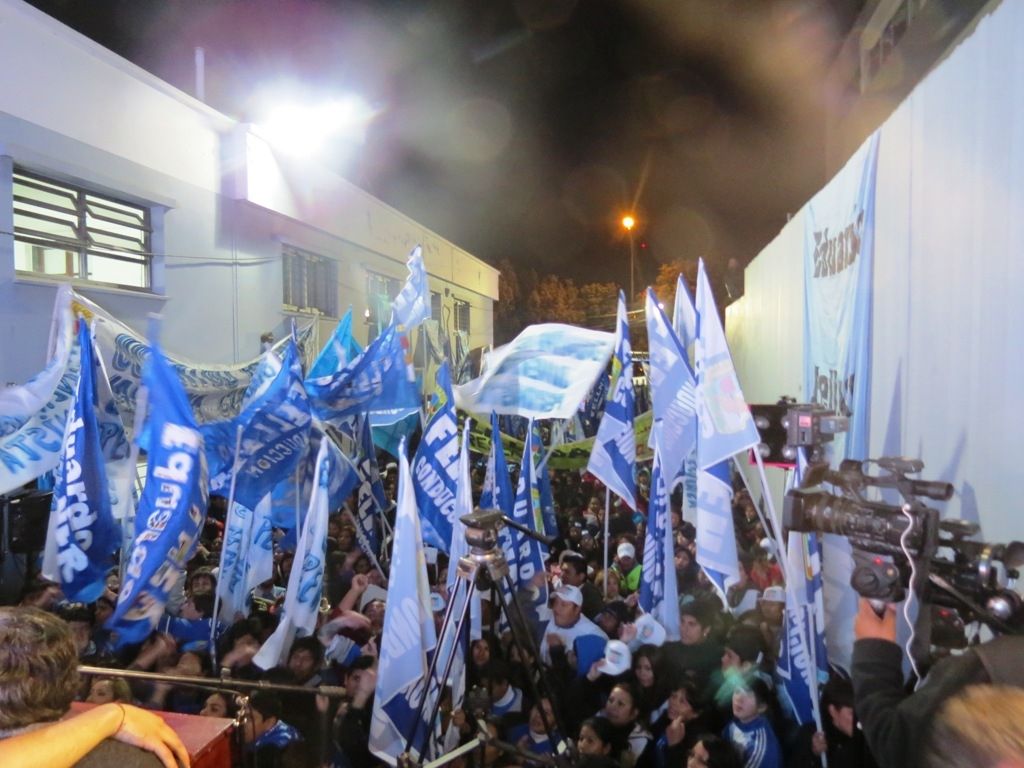 Juventud Peronista con apoyo a Fellner