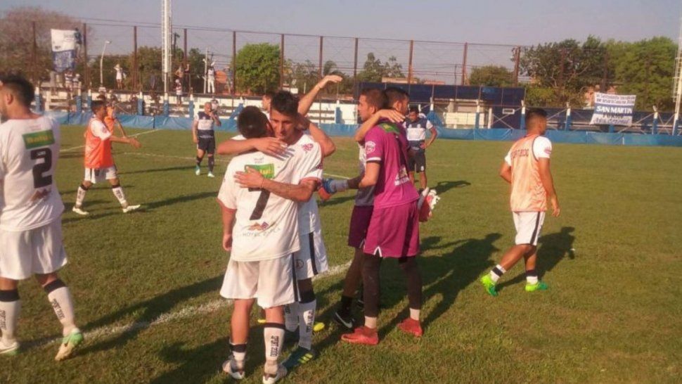 zapla derroto 1 a 0 a san martin con gol de silveira en el segundo tiempo