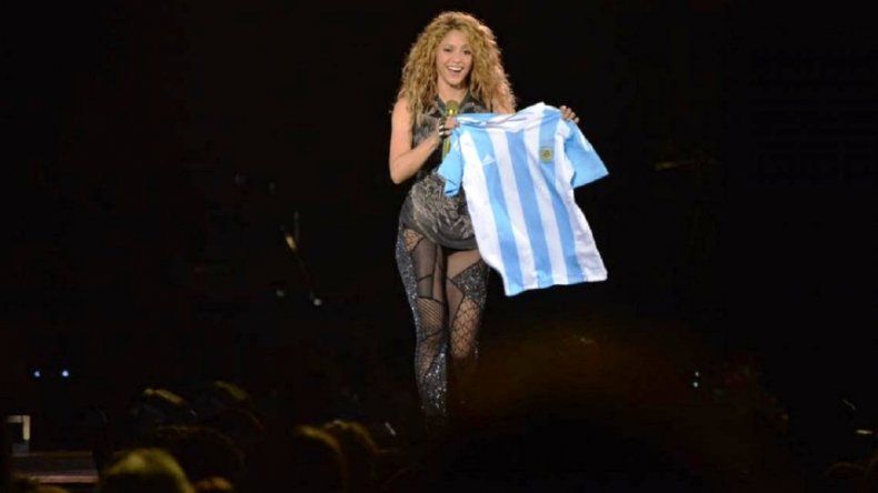 Shakira homenajeó a Gustavo Cerati en su show en Buenos Aires 