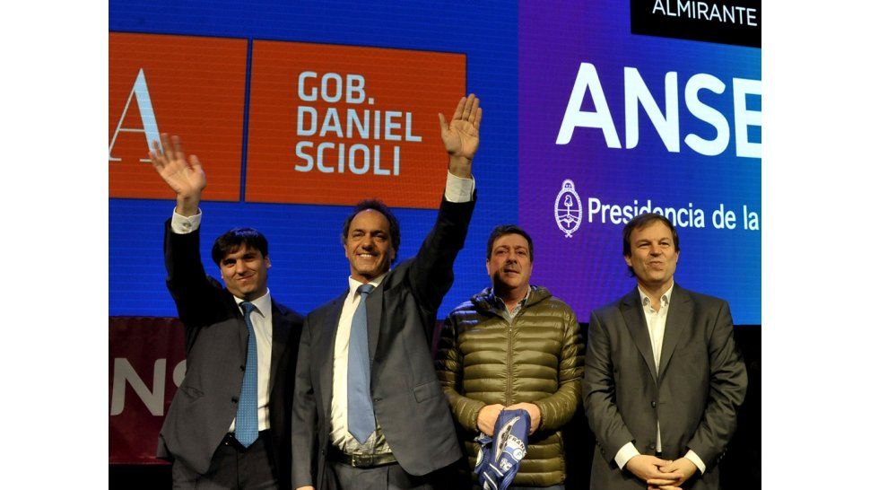 Scioli y Bossio juntos