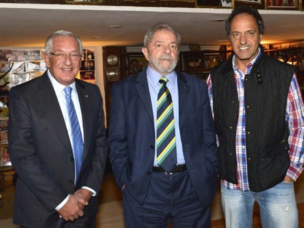 Fellner, Lula y Scioli