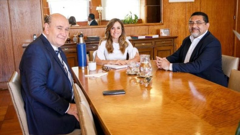 Rubén Rivarola se reunió con la Ministra de Desarrollo Social
