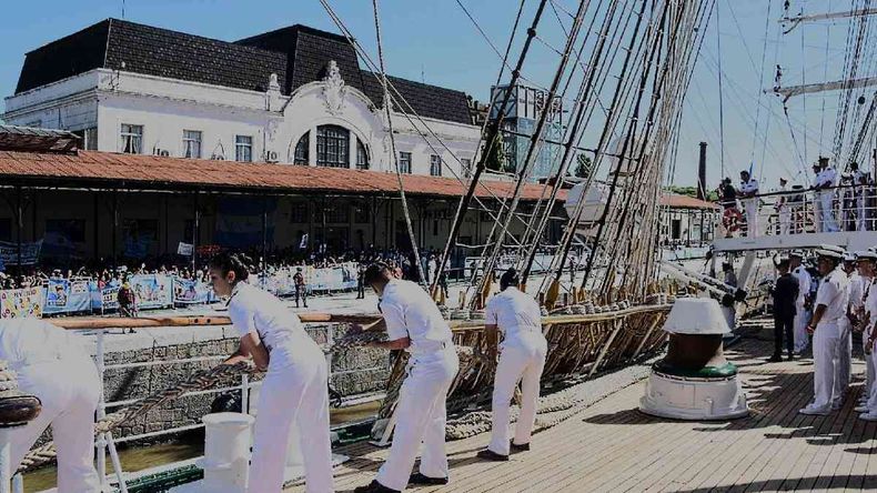 Finalizó el Viaje de Instrucción de la Fragata Libertad Finalizó el Viaje de Instrucción de la Fragata Libertad