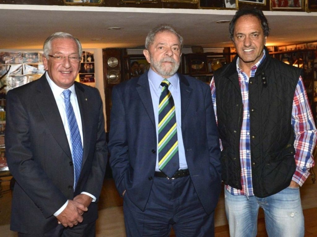 Fellner, Lula y Scioli