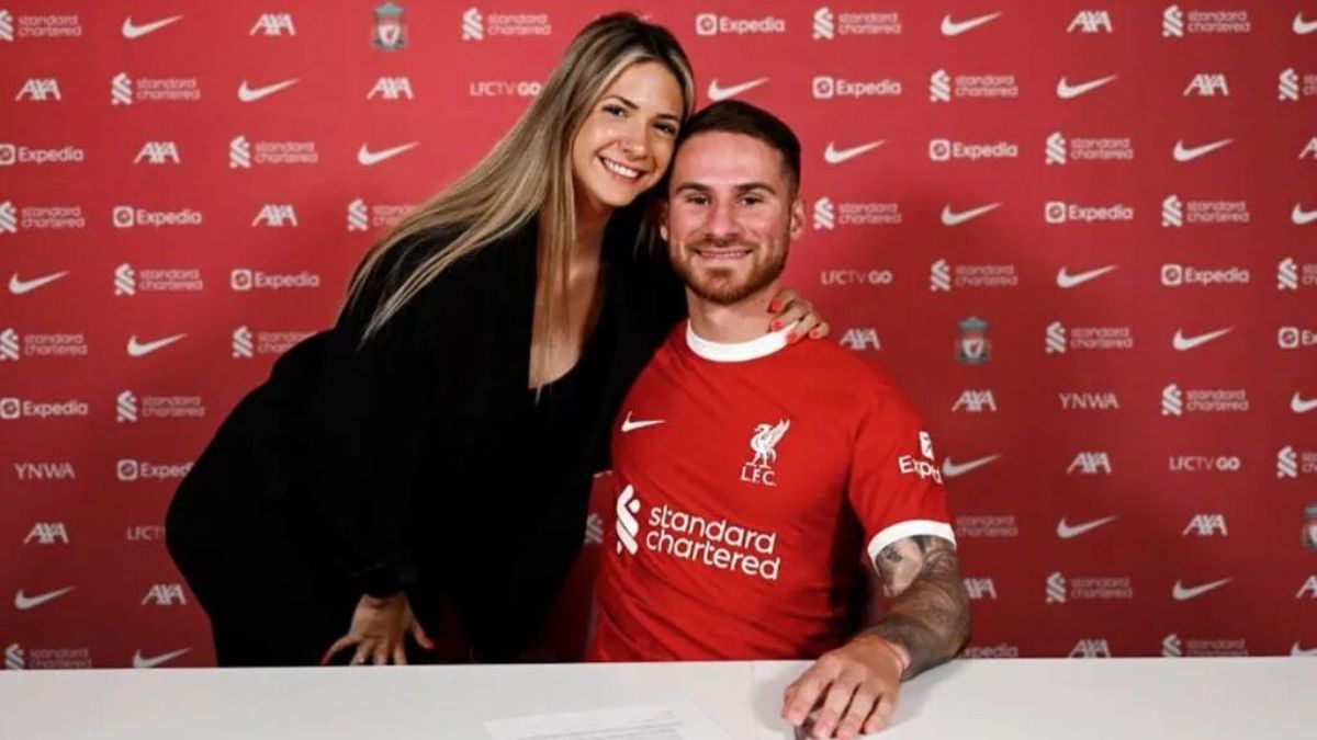 Alexis Mac Allister se casa con Alién Cova