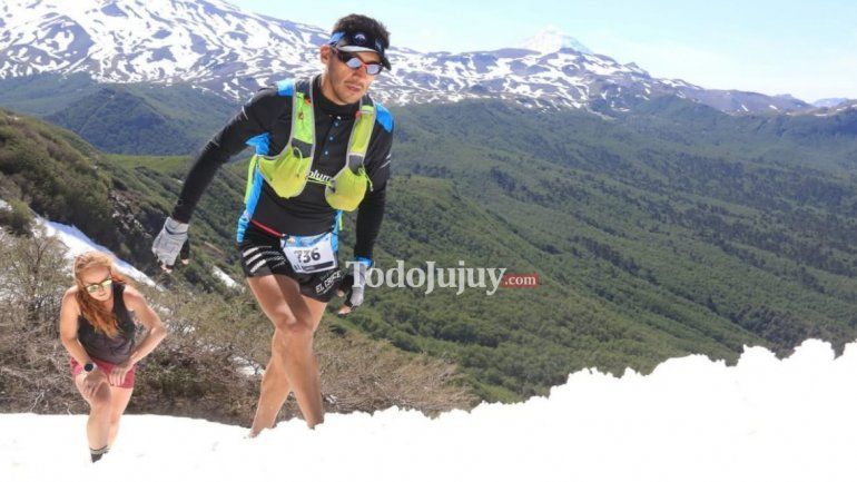 Jujeño maratonista cruzó Los Andes