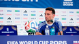Conferencia de prensa de Lionel Scaloni.