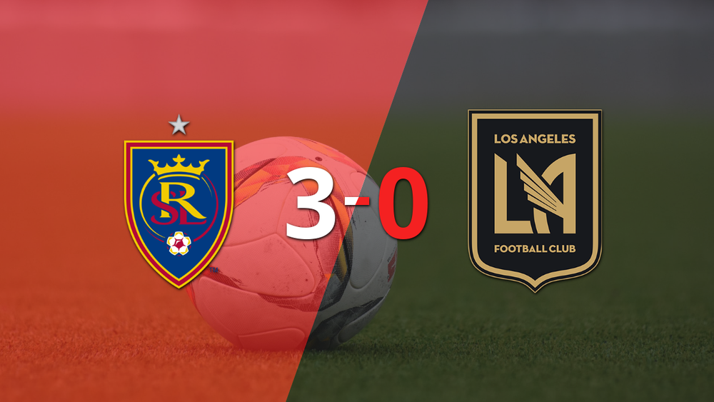 Andres Gómez anotó un doblete en la goleada 3-0 de Real Salt Lake a Los Angeles FC