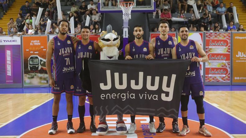 Jujuy sede del Cuadrangular Semifinal de la Liga Argentina con Jujuy Básquet (Archivo)