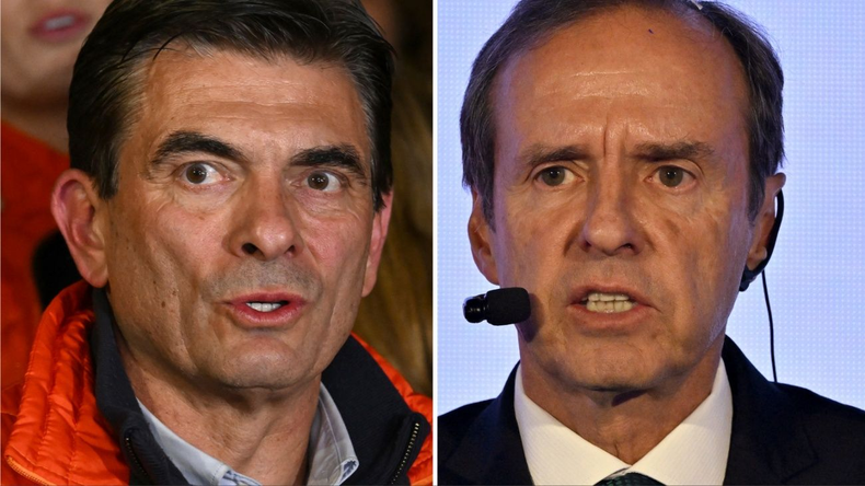 Jorge Tuto Quiroga y Rodrigo Paz.