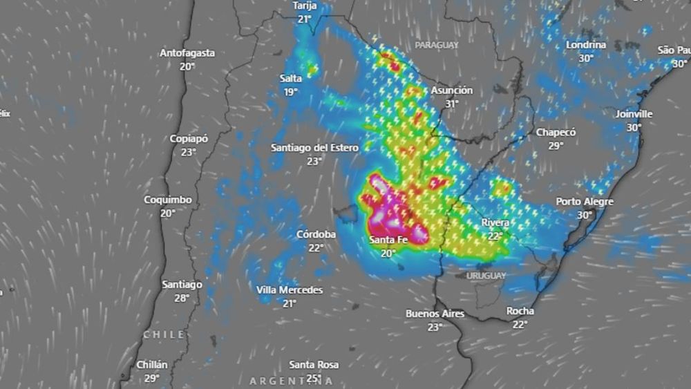 Ingresó una ciclogénesis en Argentina con lluvias: hasta cuándo durará y cómo afecta a Jujuy Ingresó una ciclogénesis en Argentina con lluvias: hasta cuándo durará y cómo afecta a Jujuy