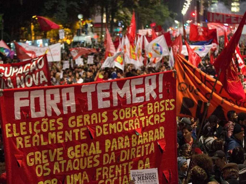 Marchas contra Temer