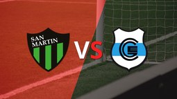 San Martín (SJ) logró una victoria de local por 2 a 1 frente a Gimnasia (J)