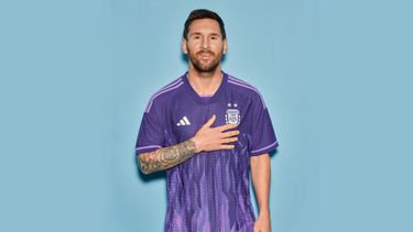 Los motivos por los que Argentina tendrá una camiseta violeta en Qatar 2022