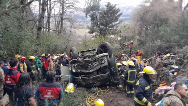El Gobierno decretó dos días de duelo nacional por la tragedia en San Martín de los Andes