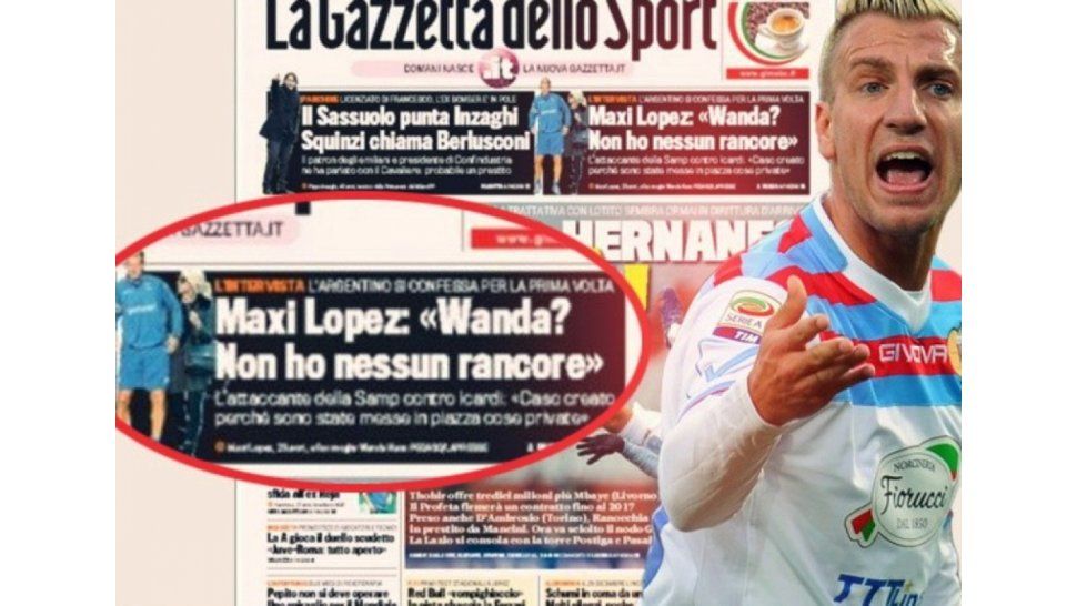 Maxi dió fuertes declarac