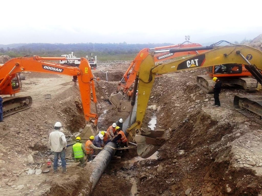 Trabajo en el acueducto
