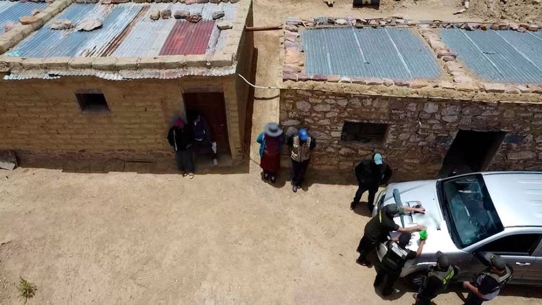 El operativo se realizó tras más de un año y medio de investigación de la banda narco. /Foto: Prensa Gendarmería