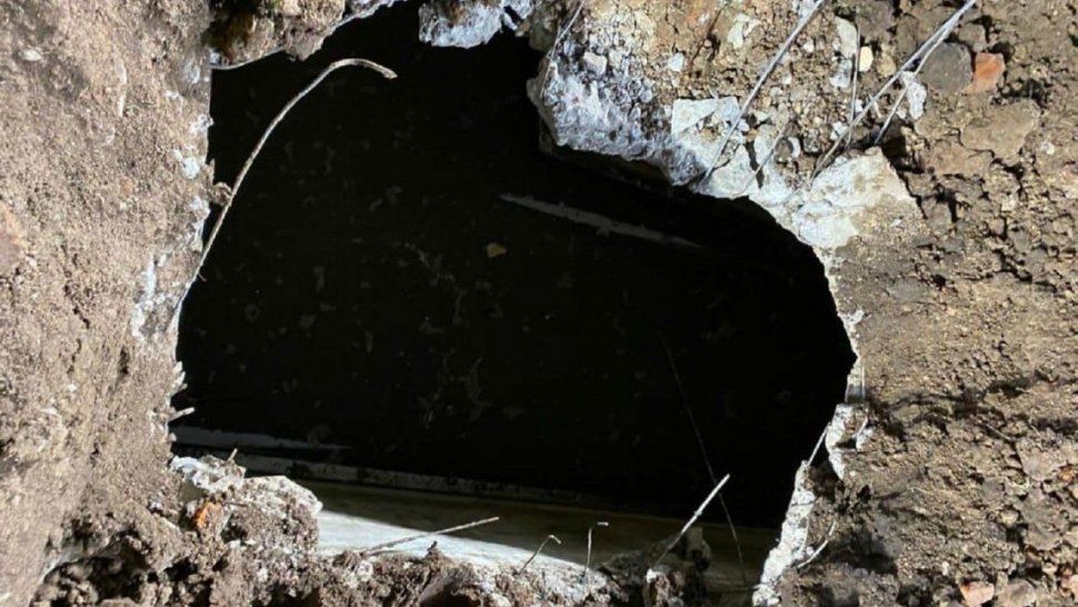 hallazgo en el monumental: encontraron un tunel de ingreso