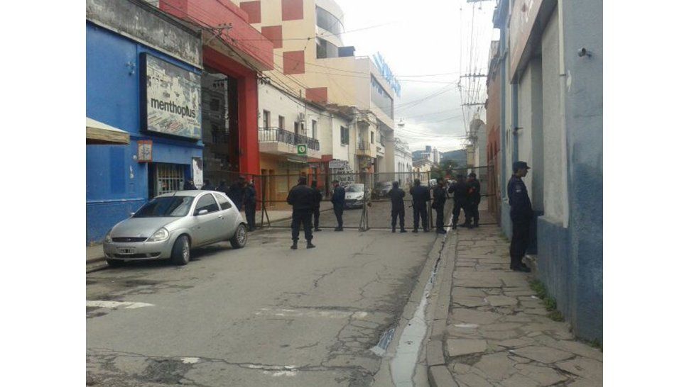 Corte en el Juzgado