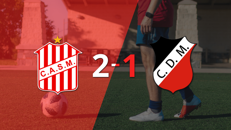 San Martín (T) logró dar vuelta el marcador y vencer 2-1 a Deportivo Maipú