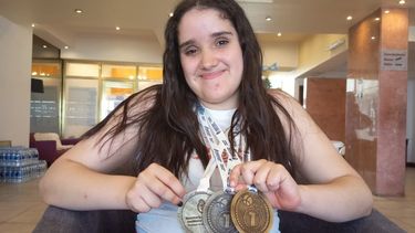 Amaya Simón, campeona en los Juegos Evita.