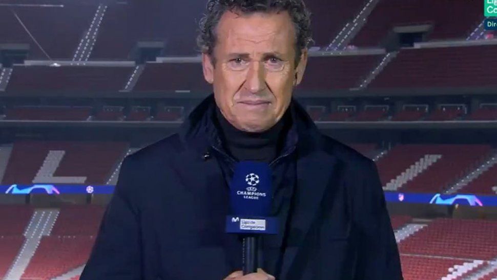 jorge valdano se quebro en vivo al hablar de la muerte de maradona