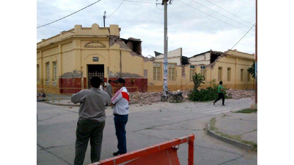 El Galpón luego del temblor