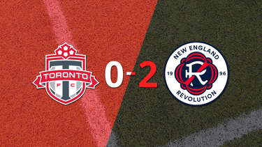 Toronto FC sucumbe ante New England Revolution y pierde por 2 a 0