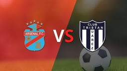 No hubo goles en el empate entre Arsenal y Tristán Suárez