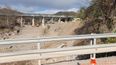 Obras en el puente de Huaico.