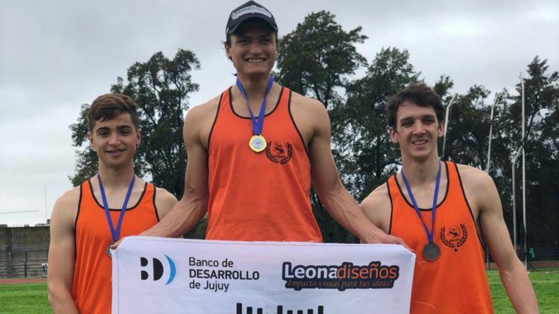 Jaime Rodríguez se colgó tres medallas doradas en la Copa Nacional de Clubes