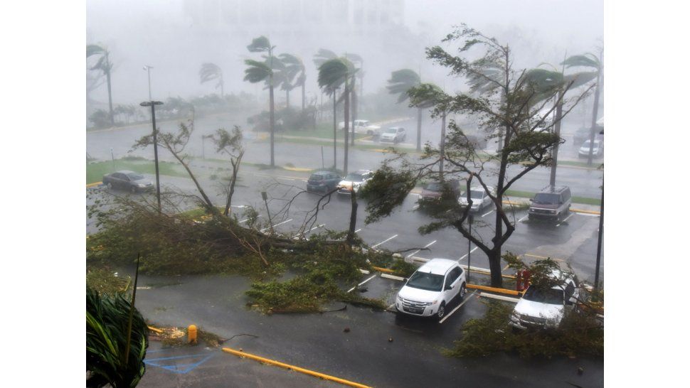 El huracán María llegó a Puerto Rico