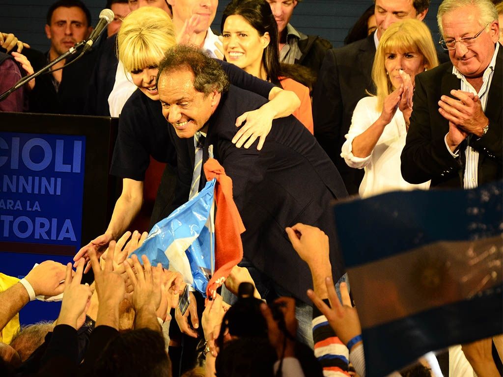 Triunfo de Daniel Scioli