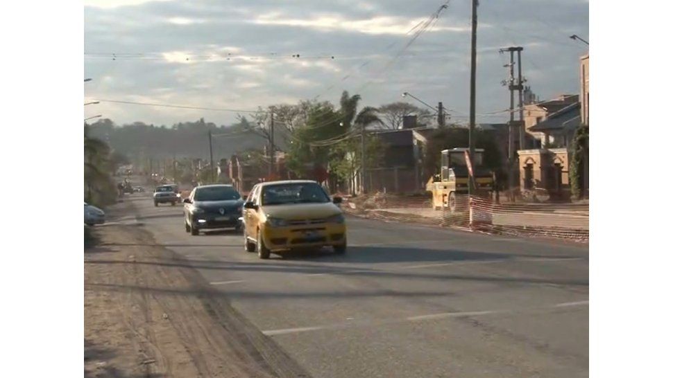 Av. Balbín, el lugar del accidente