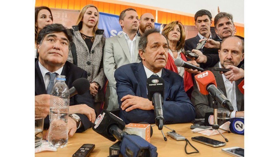 Scioli en Santa Fe
