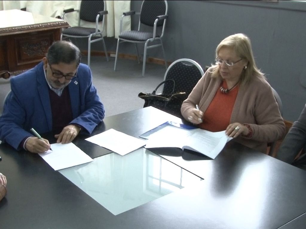 Firma de convenio